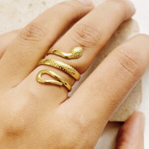 Serpent Cuff Ring